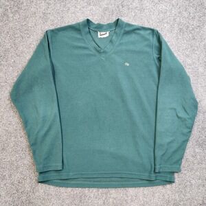 Vintage Outdoor Research Sweater Mens XL Green‎ Fleece V Neck Pullover USA